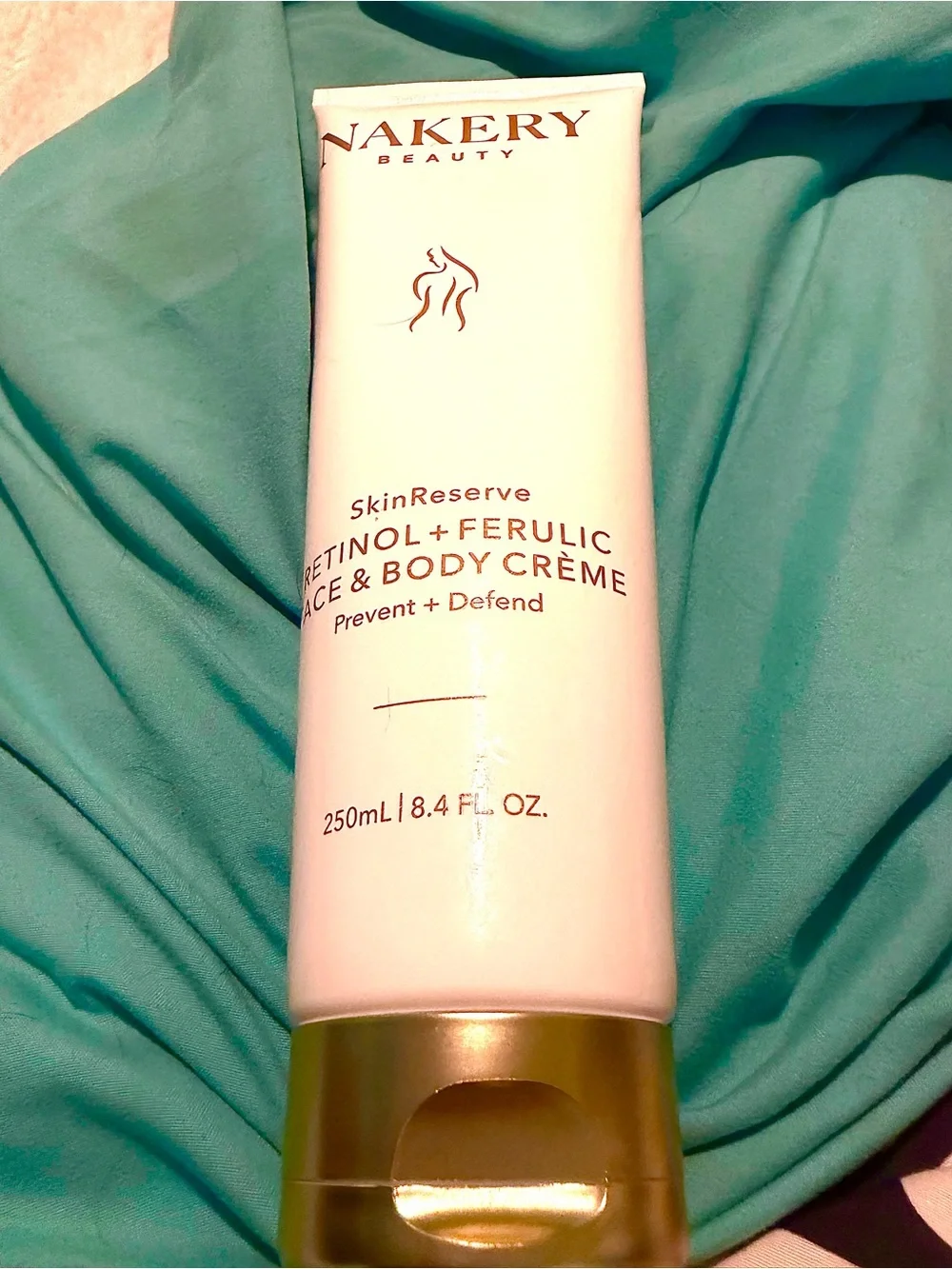 Nakery SkinReserve Retinol + Ferulic Face & Body Crème 8.4 oz